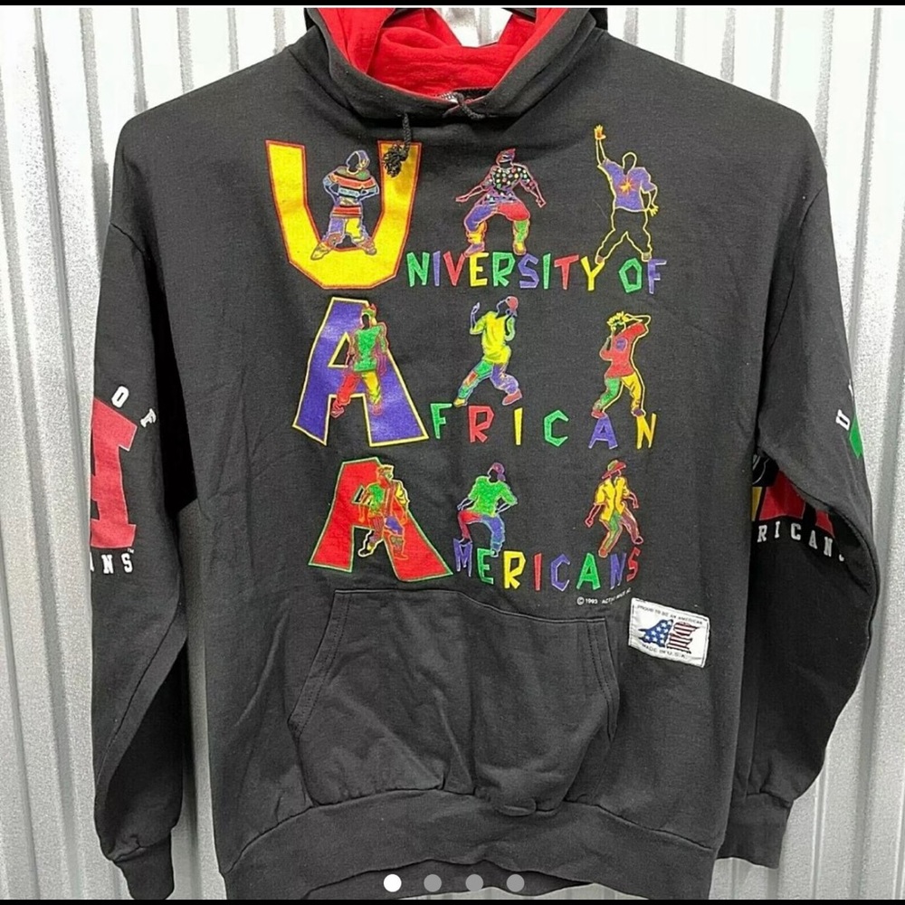 VINTAGE UNIVERSITY OF AFRICAN AMERICANS HOODIE